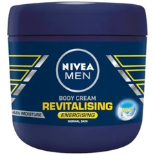 Nivea Men Revitalizing Energizing Body Cream, 13.5oz (400ml)