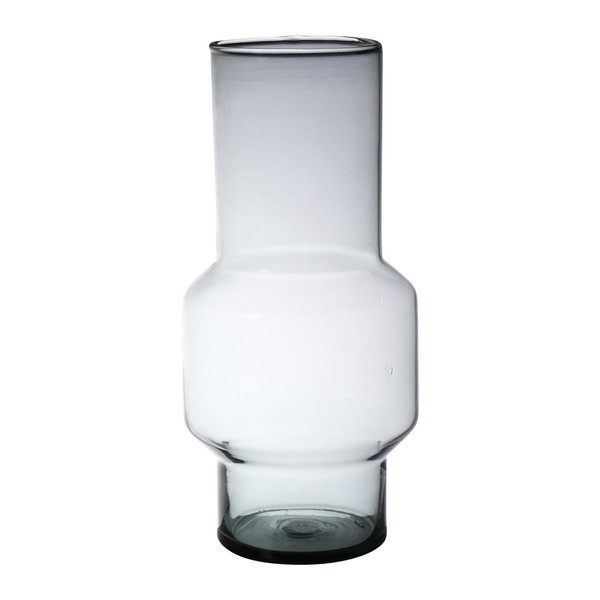 Inna-Glas Blumenvase Fortunato Aus Glas, Recycelt, Klar, 30 Cm, Ø 14 Cm-image