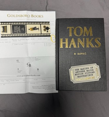 TOM HANKS SIGNED The Making Of Another Major Motion Picture Masterpiece 148/1000