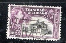 BRITISH TRINIDAD AND TOBAGO STAMPS   USED  LOT 1986BC