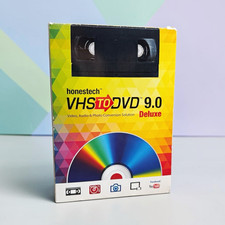 Honestech VHS to DVD 9.0 Deluxe USB External Analog-to-Digital Video Capture