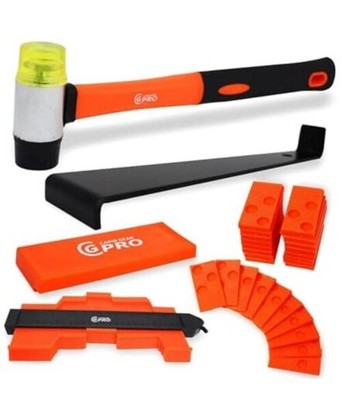 Professional Laminate 45 Upgraded Fiberglass Handle Mallet & Knee Pads