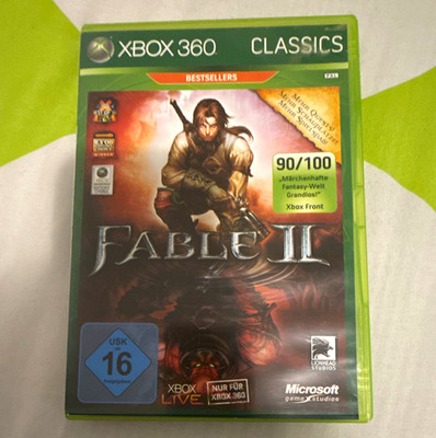 Microsoft Game Studios Fable II (Fable) Xbox 360 PAL USK 16 mit Handbuch