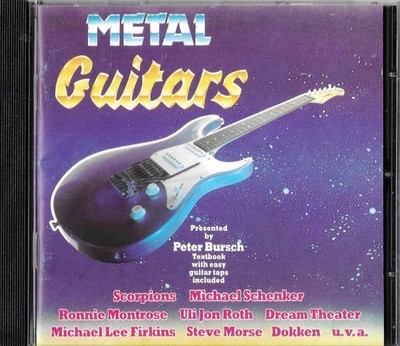 CD V.A.   Metal Guitars, (Racer X, Dream Theater, Peter Bursch, Bröselmaschine)