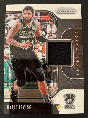 2019-20 Panini Prizm Sensational Swatches Jersey SS-KYI Kyrie Irving