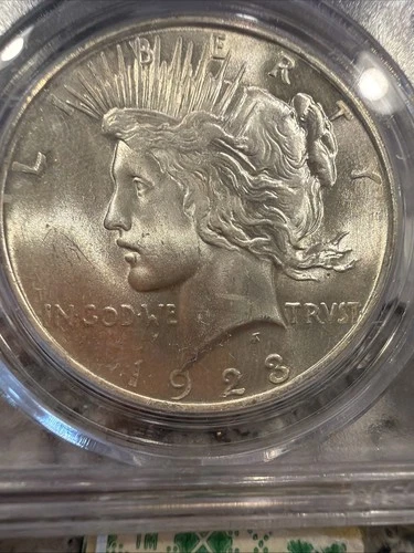 1923 Peace Silver Dollar - PCGS Certified MS64 !!  032423