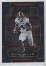 2022 Panini Select Draft Picks Concourse Blue Brian Robinson Jr #84 0nr3