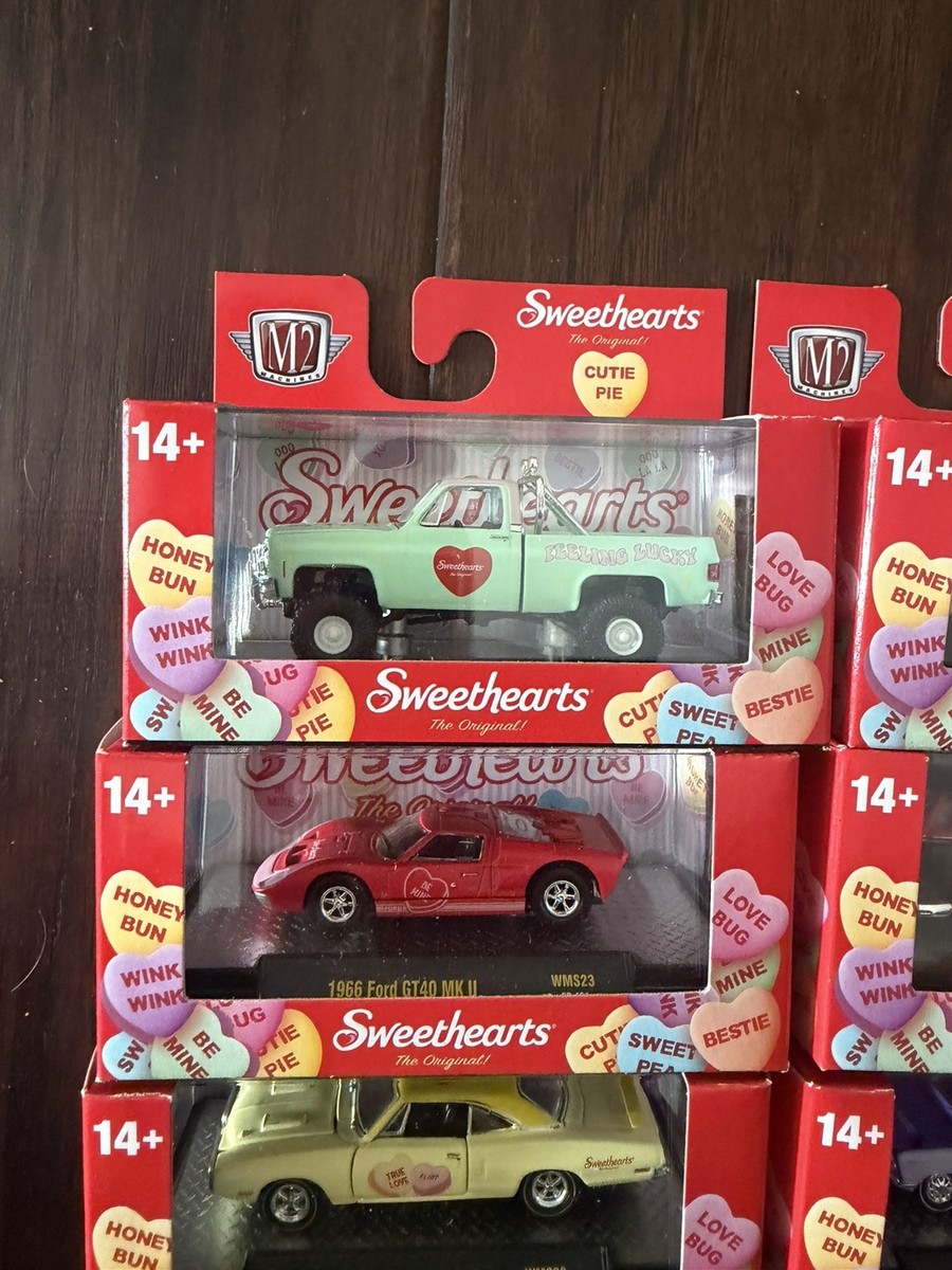 2026 M2 Machines Sweethearts Complete Set Of 6 With Chase Walmart