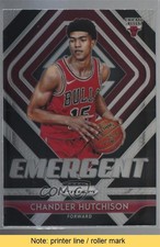 2018-19 Panini Prizm Emergent Silver Prizm Chandler Hutchison #22 READ 0z6