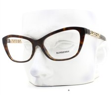 Burberry Eyeglasses Glasses BE2392 3002 Polished Brown Tortoise 54mm with Case