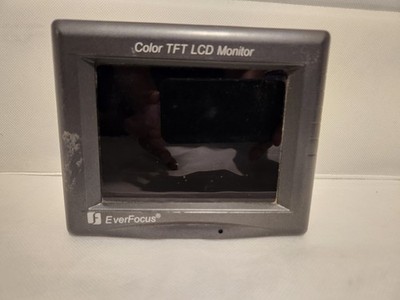 Everfocus EN200/N* 5.6'' Analog broadcast Monitor - NO WIRES - UNTESTED