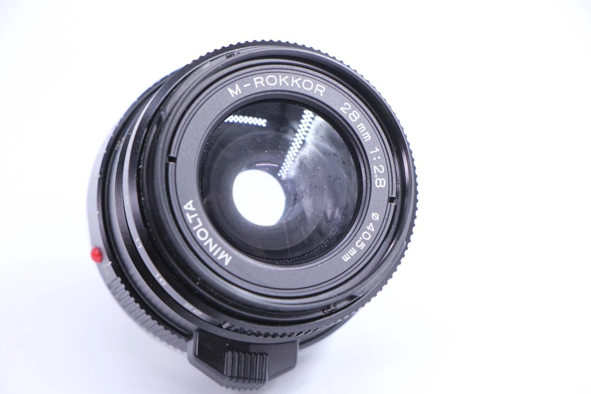 Minolta Leica M Camera Lenses 28mm Focal for sale | eBay