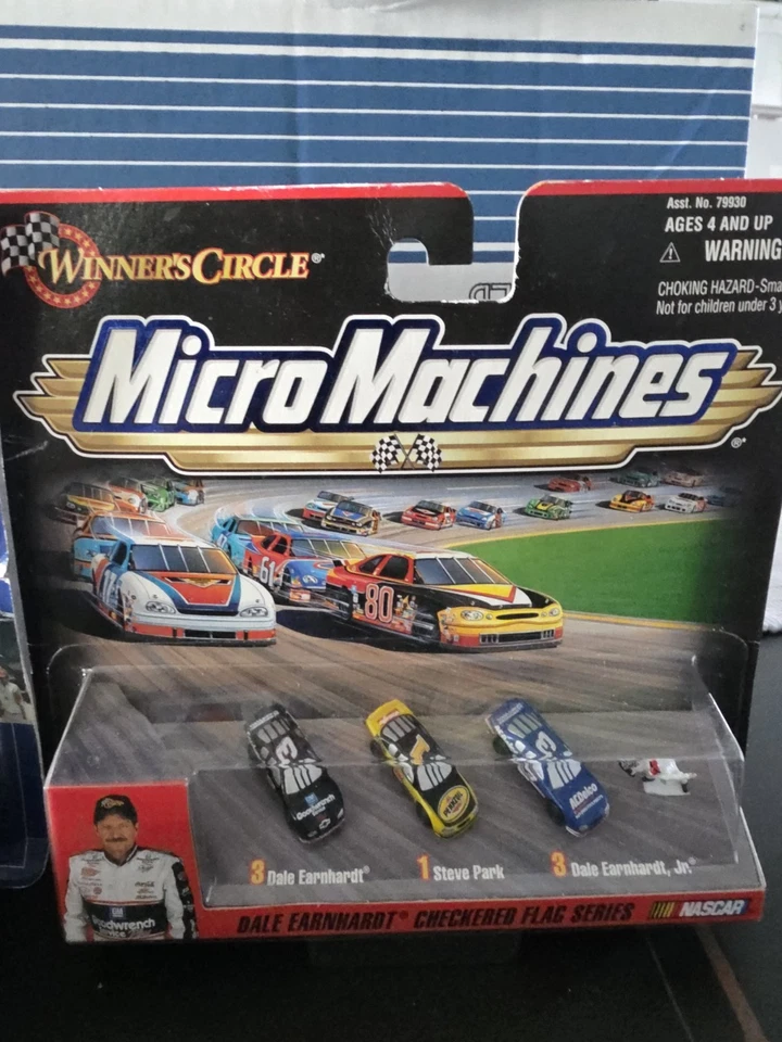 Lot Of 4 NASCAR Dale Earnhardt #3 Pit Row Series Winners Circle 1/64 MICRO MACH - Image 2 of 4