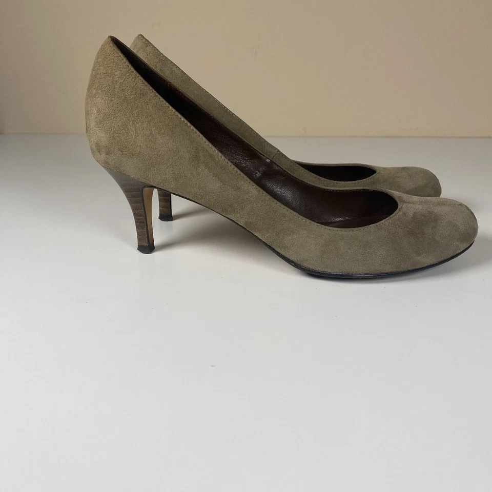 Cole Haan X NikeAir нескользящая подошва желтовато-коричневый замшевые каблуки размер 6,5 - Изображение 4 из 4