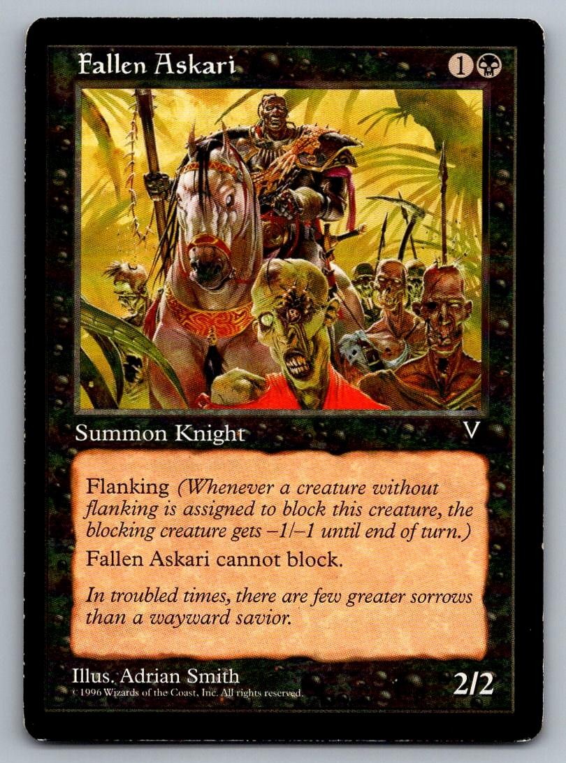 Magic: The Gathering Fallen Askari Visions VIS C LP