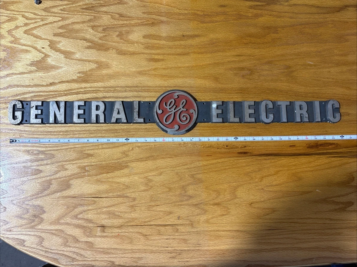 General Electric Sign In Original Advertising Signs (1930-1969