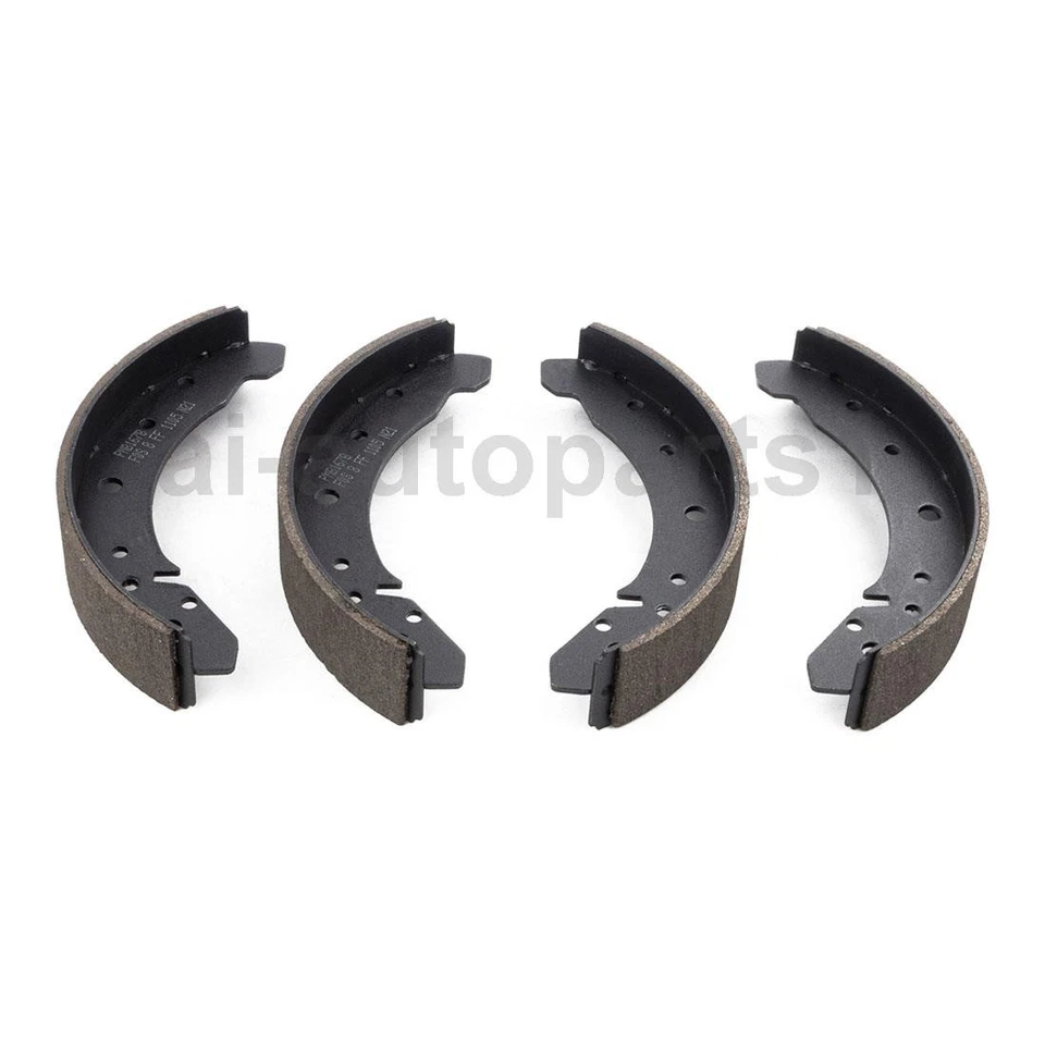 For 1958 - 1962 1963 1964 Volkswagen Beetle Pair Front & Rear Drum Brake Shoes - Image 4 of 4