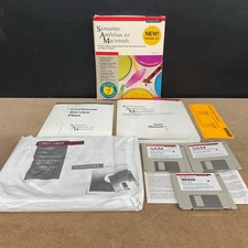 Symantec AntiVirus Version 3.0 For Apple Macintosh System 7 Vintage Computing