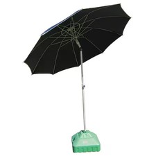 Zoro Select 22Rp02 Welding Umbrella, 6.5 Ft. W, 9 Ft., Blue, 22Rp02