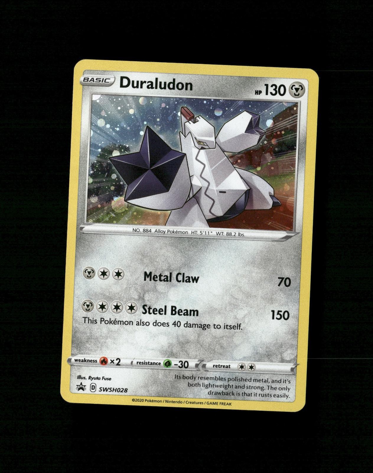 Duraludon SWSH028 Holo Promo Sword & Shield Promo Pokemon Near Mint D-3