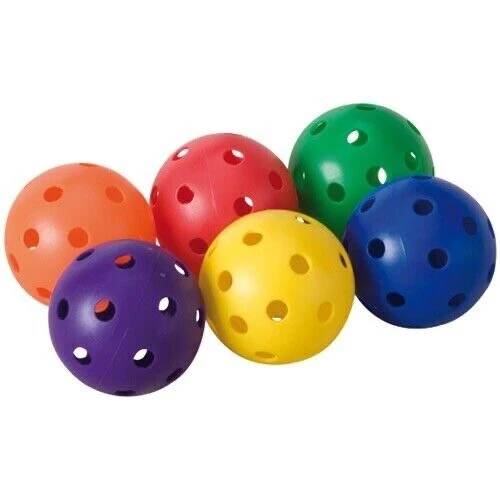 Birdtalk Bird Toys 1 Plastic Whiffle Ball Parrot Bird Toy Parts - Picture 1 of 12