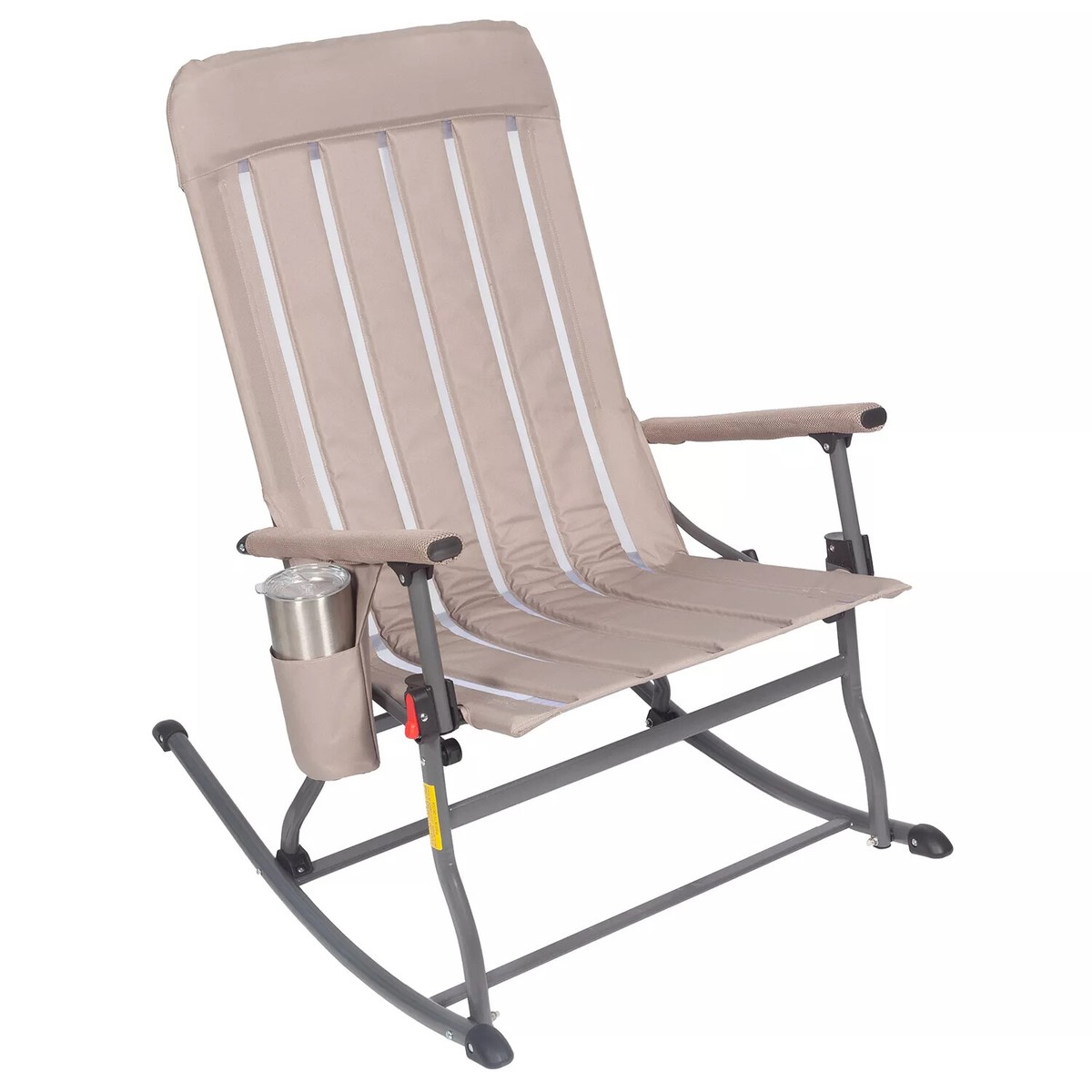 Outdoor Folding Rocker Chair Member's Mark Portable With Cool Mesh ...