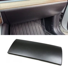 For Model 3 Model Y Matte Carbon Fiber Right Front Storage Box Cover Sticker