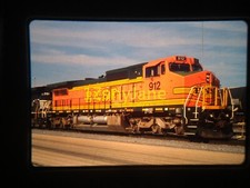 10504 VINTAGE Photo 35mm Slide BNSF 912 GALESBURG, IL 2013