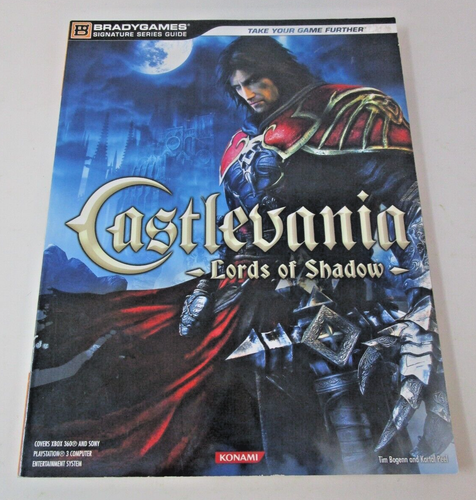 Castlevania Lords of Shadow Brady Spiele Softcover gebraucht Videospielanleitung