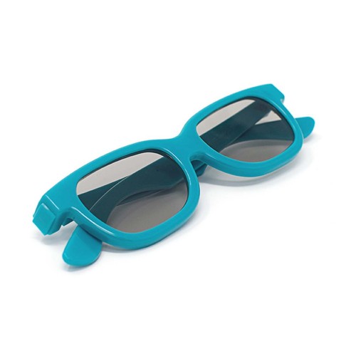 4 X Passif 3D Bleu Enfants Lunettes pour Passif Tvs Cinéma Projecteurs - Picture 4 of 10