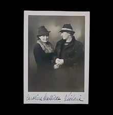Germany Princess Caroline Mathilde Signed Victoria Adelaide Royal Photo Royalty