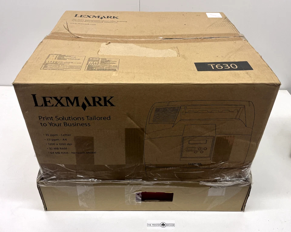 Lexmark T630n A4 Mono Laser Printer 4060-010 10G0221 - Image 2 of 4