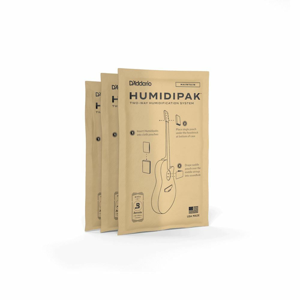 Сменные пакеты для двухсторонней системы увлажнения DAddario PW-HPRP-03 - 3 упаковки
