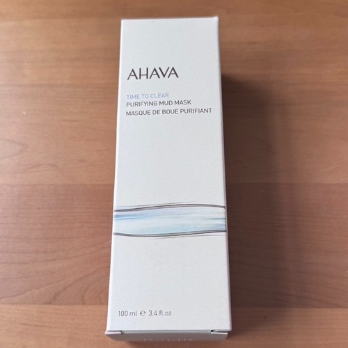 2x Ahava Time to Clear Purifying Mud Mask Deadsea Minerals 3.4 oz ea SHIPS FREE - Picture 3 of 6