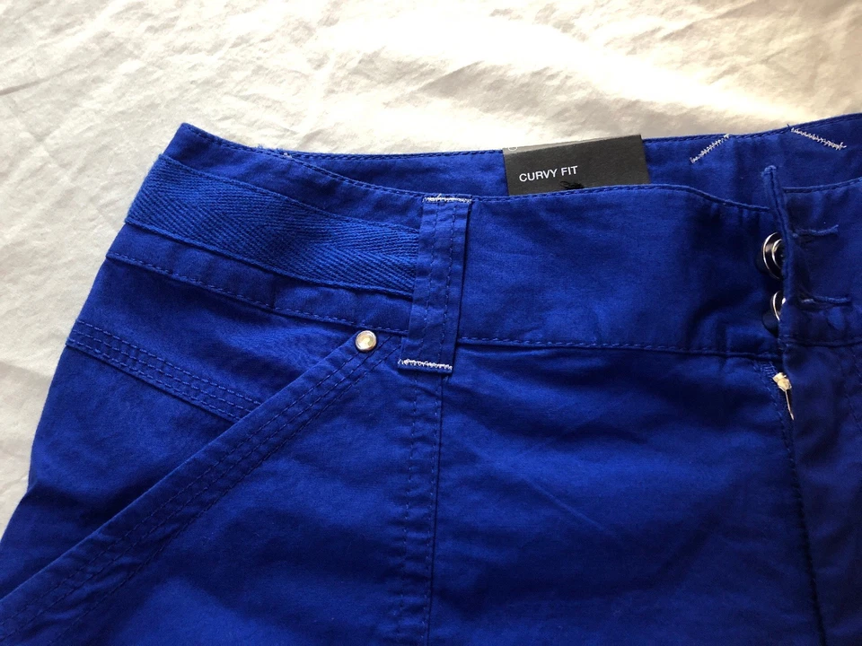 Pantalones Cortos INC Puños Diosa Azul Talla 0 238 Foto 2 de 4