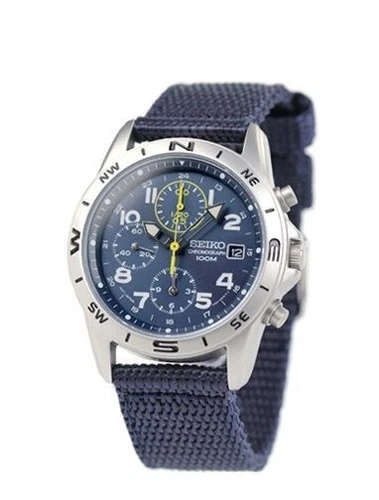 SEIKO Chronograph SND379R men Watch from Japan New