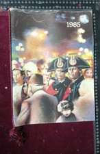 CALENDARIO ISTITUZIONALE ARMA DEI CARABINIERI 1985 RARITÀ!!!