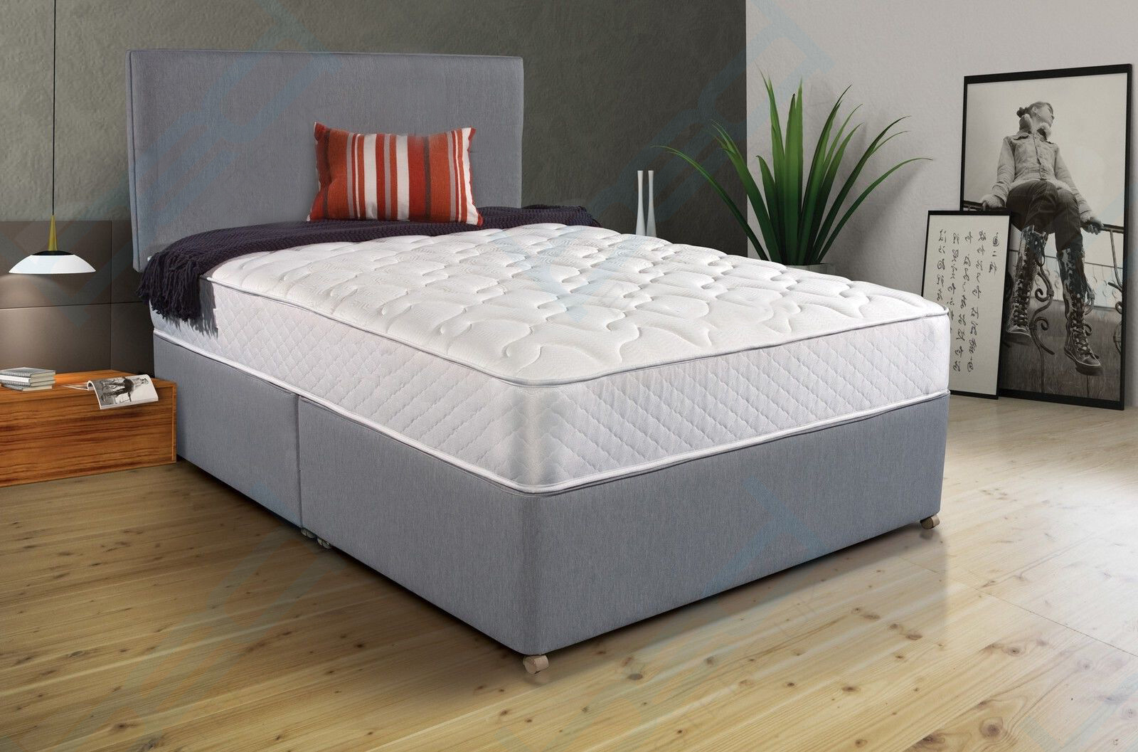 buy double bed and mattress