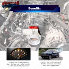 Throttle Body Spacer for 2000-01 02 03 04 05 06 07 Suburban 1500 2500 5.3L 6.0L