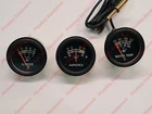 BLACK BEZEL Gauge Set for FORD Tractor 2N 8N 9N NAA 600 700 800 900 2000 4000 +