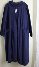 Nwt Estate Imported Size Xxl Runs M L Cotton Gauze Hooded Asian Duster Jacket