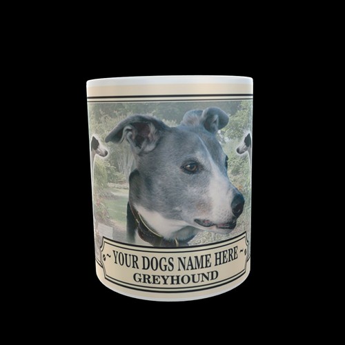Personalisiert WÄHLEN SIE IHREN HUNDENNAMEN Keramik Tasse Kaffeebecher Geschenk Labor Mops Terrier - Bild 127 von 289