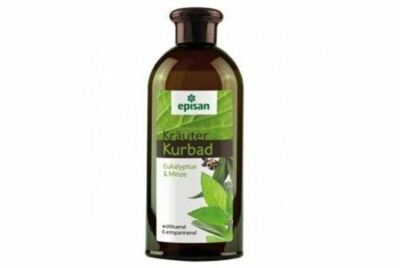 Original episan Kräuter Kurbad Kräuterbad 500ml Eukalyptus und Minze Badezusatz