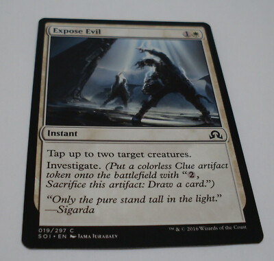 MTG Karte - Expose Evil - Instant - Magic the Gathering Neu