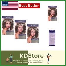 Long-Lasting Home Perm Lotion Set - Perfect for Color Treated Hair, Fresh Scent