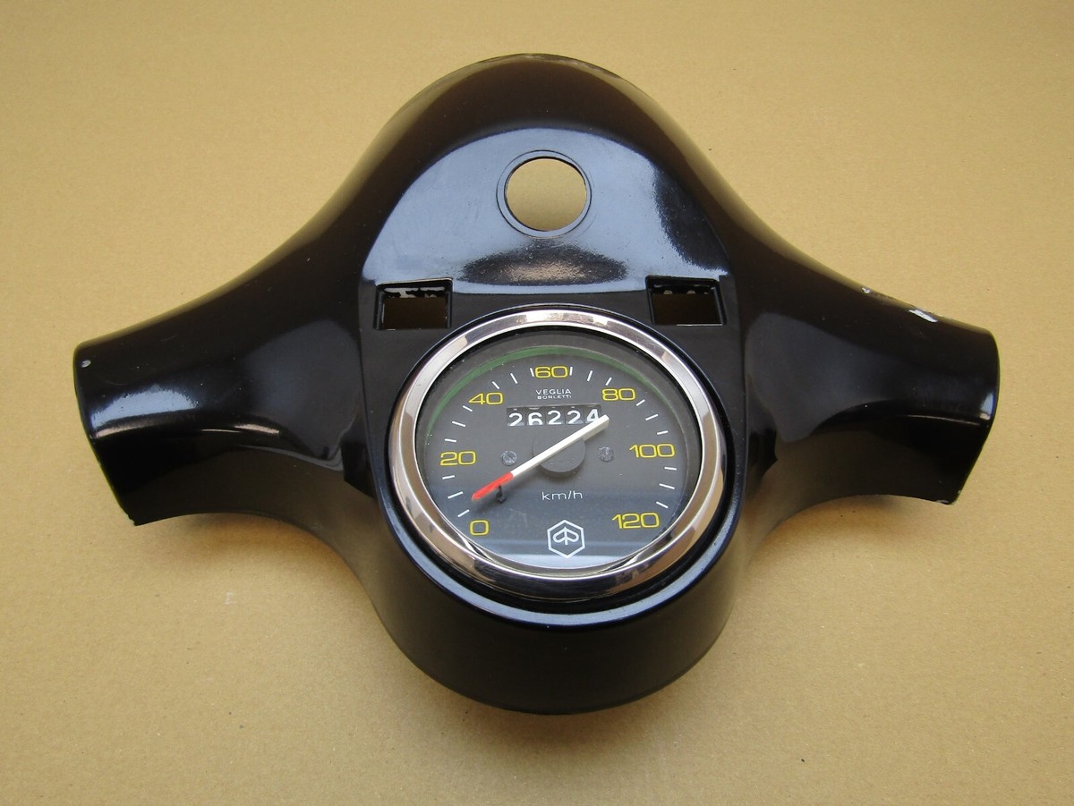 m Moto Vespa P200 26,224 instrument clocks with panel (13378) | eBay UK