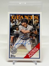 Ford Proctor 2023 Topps Series 2 Baseball 1988 Rookie Autograph Card  #88BA-FP