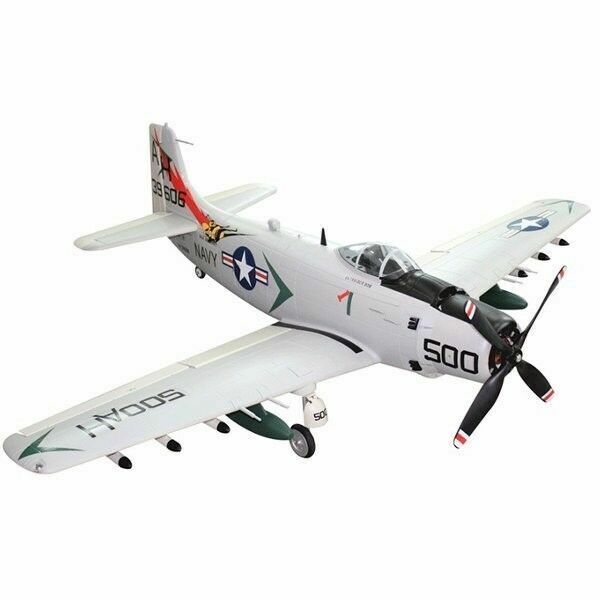 HSD 1600mm Gray Oversize A1 A1 Skyraider V2 RC Warbird Airplane PNP