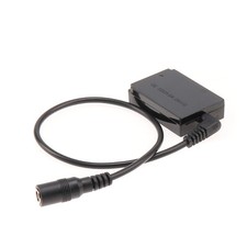 DR-E12 DC Coupler LP-E12 Dummy Battery Female Cable for Canon M200 M50 Mark II