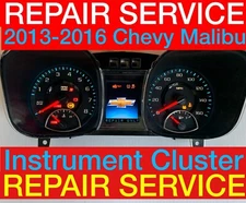 2013 GM Chevrolet Malibu Instrument Gauge Cluster REPAIR SERVICE 13 14 15 16